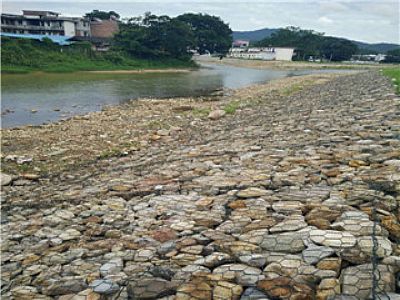 格賓石籠網產品在秀山土家族徐家水庫應用